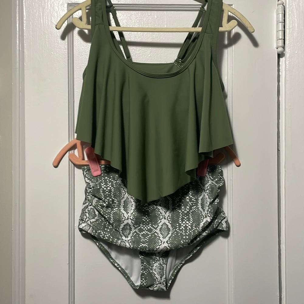 ANIMAL PRINT BATHING SUIT